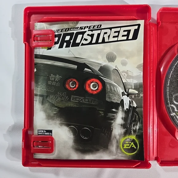 Sony PlayStation 3 Need for Speed ProStreet - Red Case - Picture 3 of 9